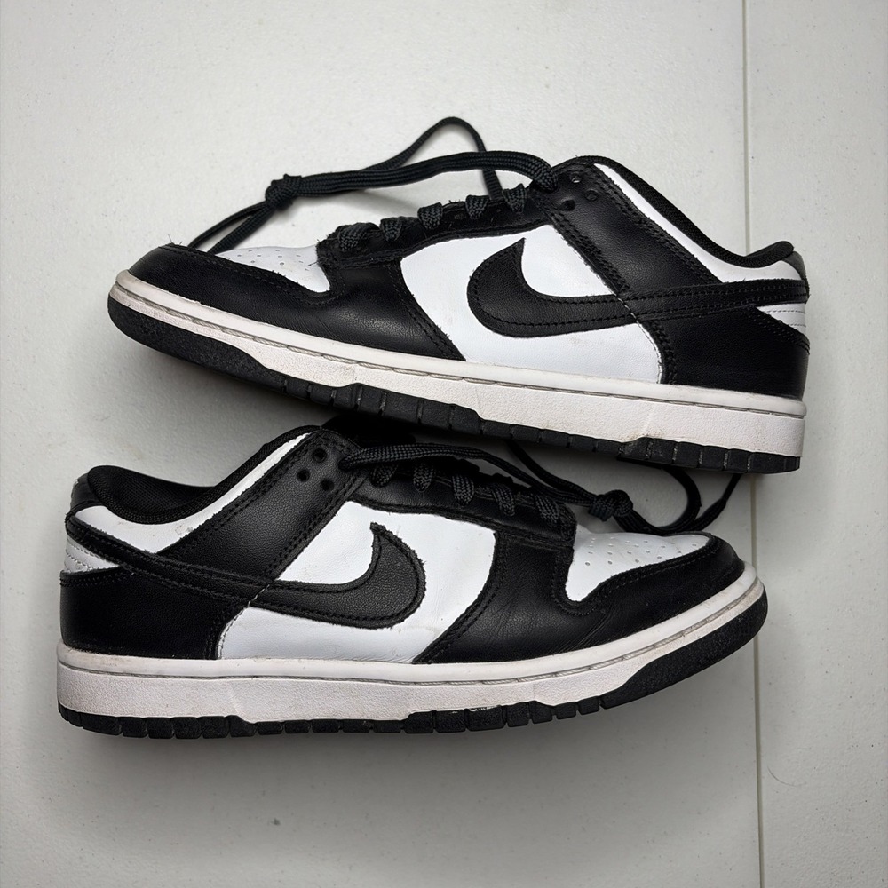 Men's Nike Dunk Low Panda Black White Size 6 Mens/ 7.5W DD1391-100